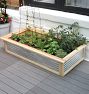 Cedar And Galvanized Steel Garden Bed