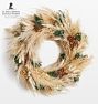 Pampas Holiday Dried Wreath