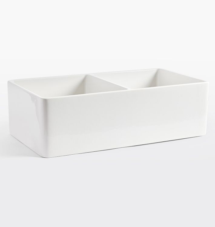 Frost Fireclay Double Kitchen Sink