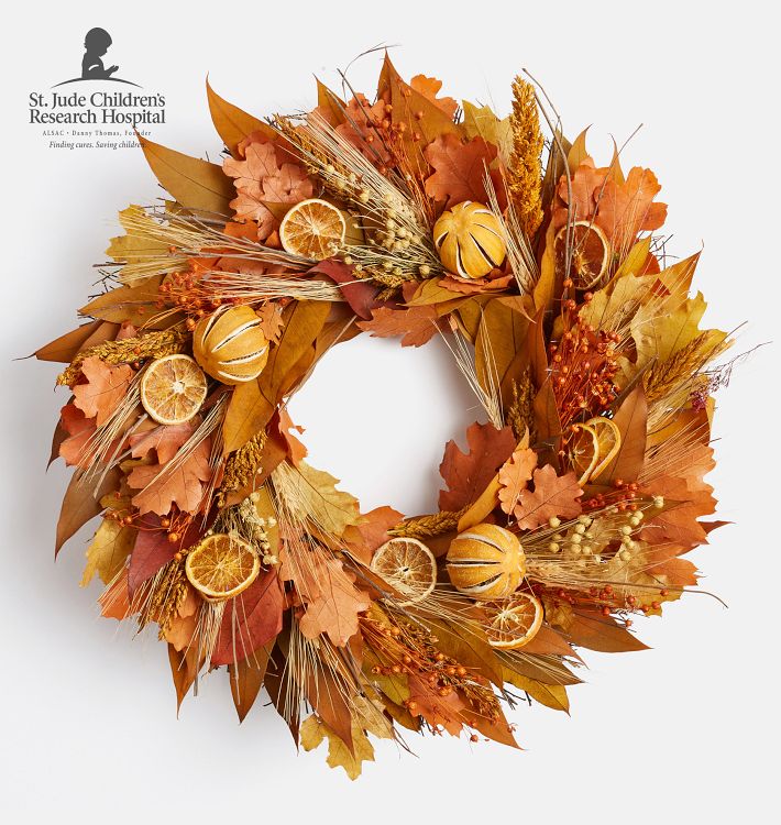 Clementine Dried Wreath