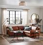 Hastings Sectional Arm Chair Leather Sofa