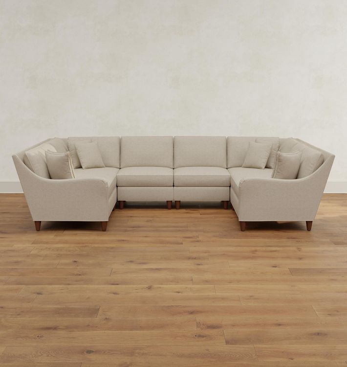 Vailer 6-Piece U-Shape Sectional Sofa