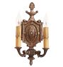 Pair of Classical Revival Double Candle Sconces