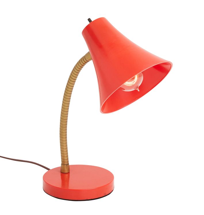 Vintage Mid-Century Gooseneck Desk Lamp