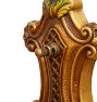 Vintage Classical Revival Polychrome Candle Sconce