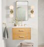 Geneva 27&quot; Wall Mount White Oak Powder Vanity