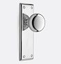 Putman Interior Doorset Brass Knob Privacy Pin, Polished Chrome