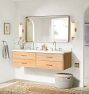 Deep Frame Double Vanity Mirror