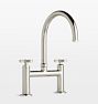 Descanso Bridge Kitchen Faucet Cross Handle