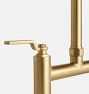 Descanso Works Bridge Kitchen Faucet With Sprayer