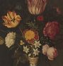 Still Life With Flowers In A Wan-Li Vase Reproduction Wall Art Print