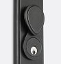 Raegan Knob Exterior Bronze Door Set