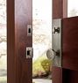 Arlo D-Handle Knob Exterior Bronze Door Set