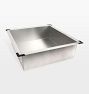 Cannon Stainless Steel Single Workstation Kitchen Sink with Rinse Tray