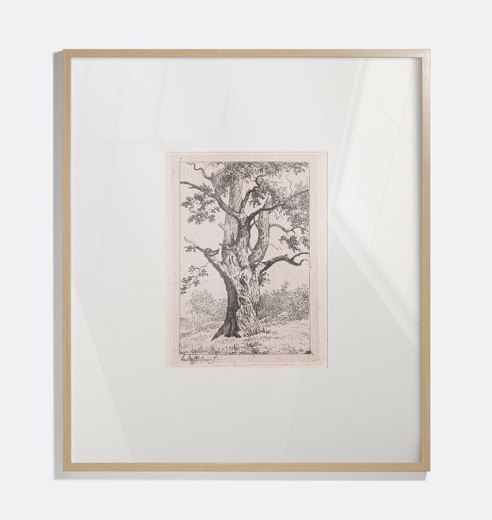 Oak Framed Reproduction Wall Art Print