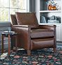 Thorp Leather Manual Recliner Chair