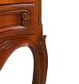 Antique Louis XV-Style 2-Drawer Side Table