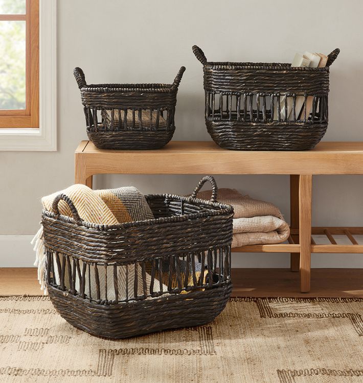 Sisley Rectangular Woven Basket