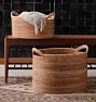 Rinna Rattan Oval Basket