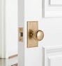 Raegan Knob Interior Bronze Door Set