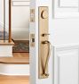 Raegan D-Handle Lever Exterior Bronze Door Set