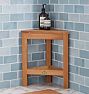 Devin Teak Corner Shower Bench