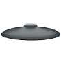 Carson 20&quot; Shallow Dome Reflector Shade - Matte Grey