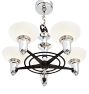 Vintage 5-Light Art Deco Cup Shade Chandelier