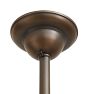 Burnished Antique Pendant With Vintage Classical Revival Globe Shade