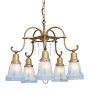 Vintage 5-Arm Classical Revival Chandelier