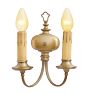 Pair Of Double Candle Sconces Circa 1930