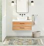 Geneva 36&quot; Teak Single Vanity with Vessel Top