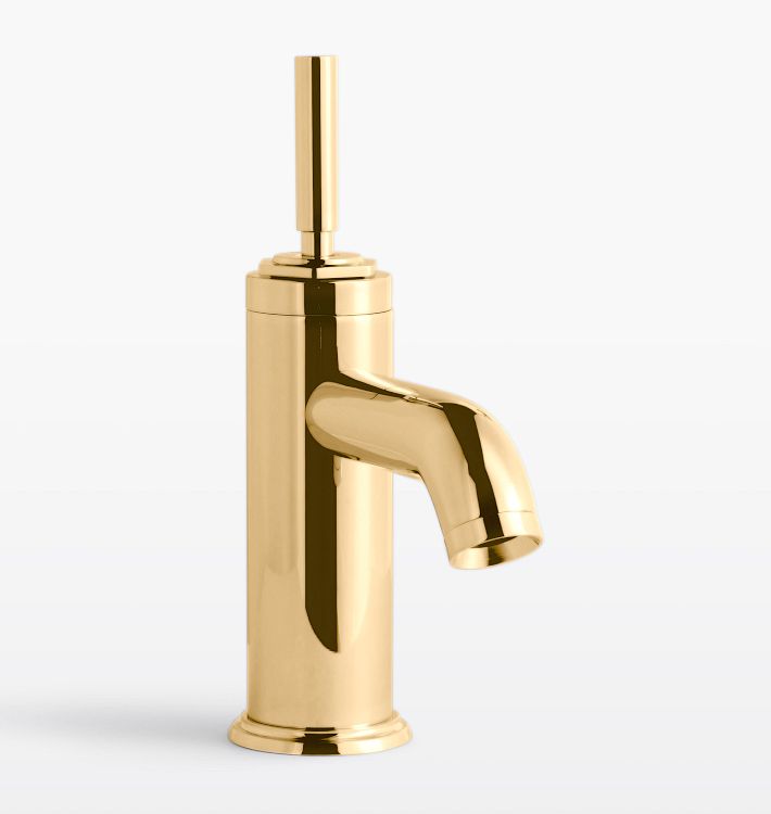 Descanso Smooth Lever Single Hole Bathroom Faucet