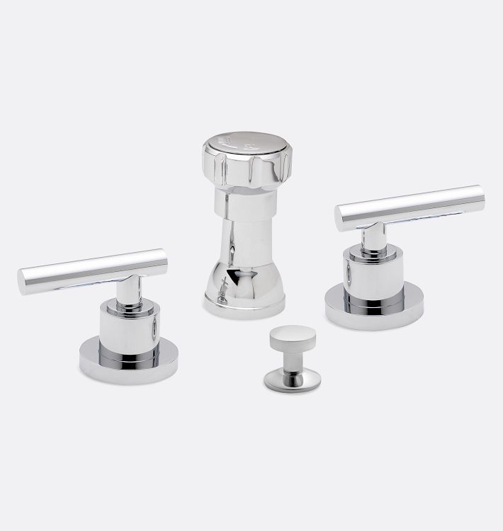 Tiburon Lever Handle Bidet Faucet Set