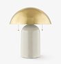 Gaia Table Lamp Aged Brass