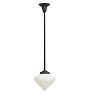 Art Deco Pendant with Stylized Schoolhouse Shade