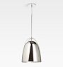 Haleigh 12&quot; Metal Dome Rod Pendant