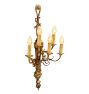 Extravagant Vintage Classical Revival Pinup Sconce