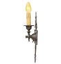 Single Vintage Romance Revival Candle Sconce