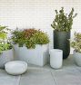 Modern Textured Rectangle Planter