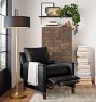 Thorp Leather Manual Recliner Chair