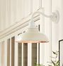 Carson 12&quot; Dome Sconce with White Base