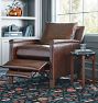 Thorp Leather Manual Recliner Chair