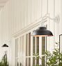 Carson 12&quot; Dome Sconce with White Base