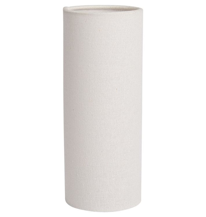 Linen Cylinder Slip Shade