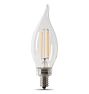 FEIT LED Filament CA10 Clear 5.5W 60We Bulb