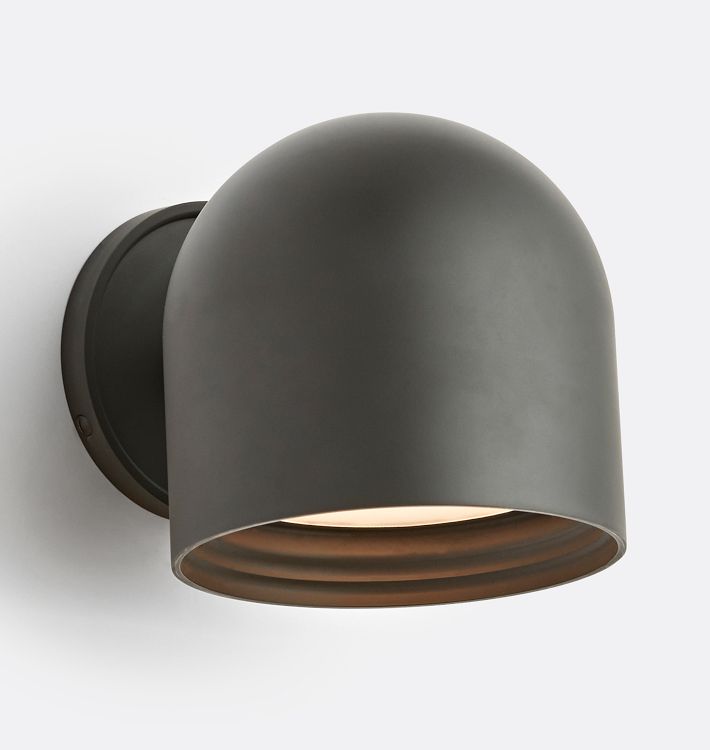 Doleman 6" Dome LED Sconce, Oil-Rubbed Bronze