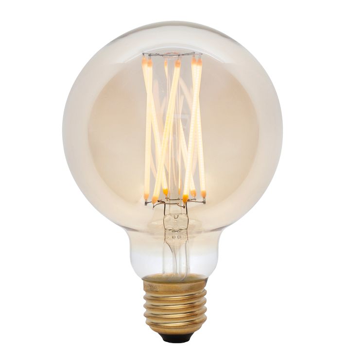 LED Tala Elva Tinted G30 Amber 6W Bulb