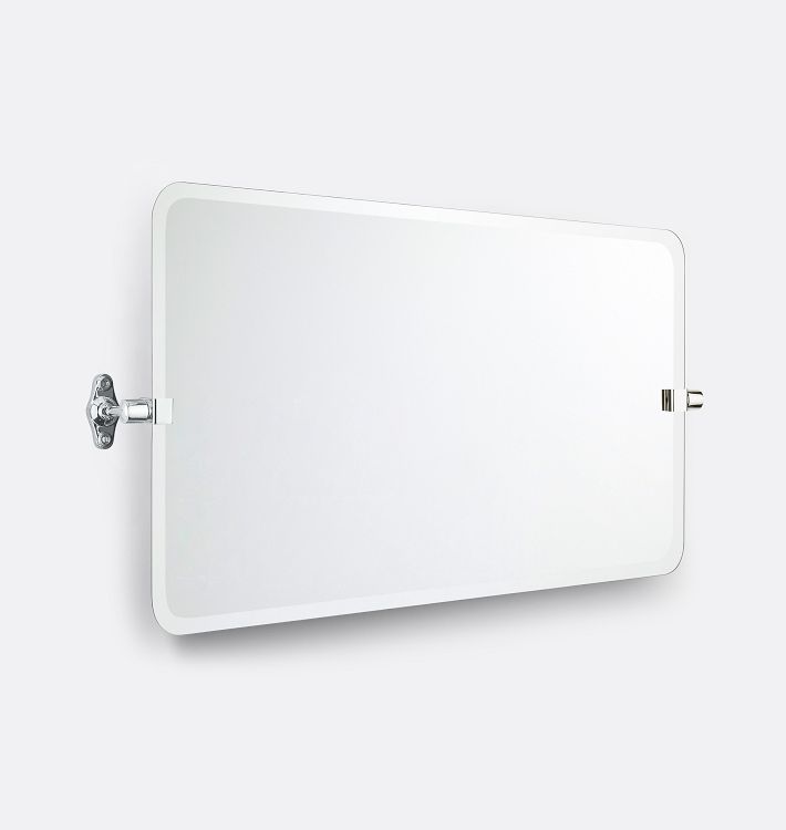 Tolson Frameless Wide Rectangle Pivot Mirror