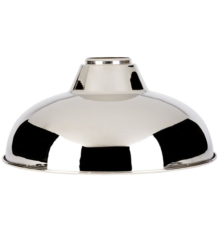 20&quot; Deep Dome Shade - Polished Nickel